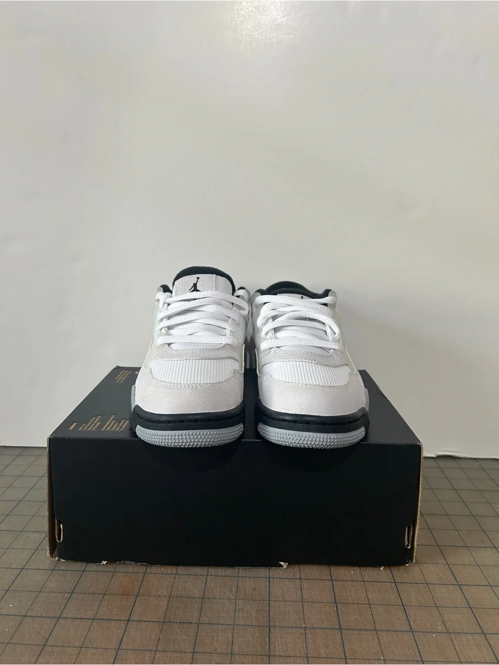 Jordan 4 RM ‘White Light Smoke Grey Black’ ‘GS